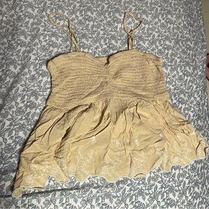Beige Japna Cami Top